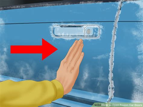 3 Ways To Open Frozen Car Doors WikiHow