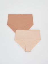 Reserved Bezszwowe Majtki Typu Bikini 2 Pack Kremowy Ceny I