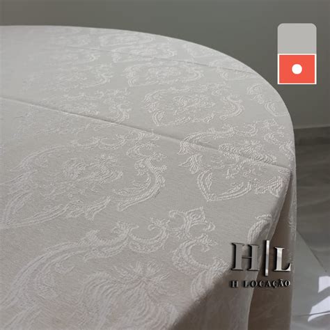 Toalha De Mesa Longa Nude Jacquard H Loca O