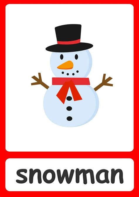 A Snowman With A Red Hat And Scarf On Its Head Is Shown