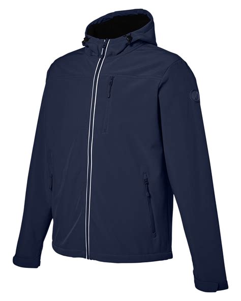 Nautica Mens Wavestorm Softshell Jacket Alphabroder