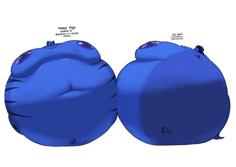 Rule 34 2girls Anthro Beltpop Blueberry Girl Blueberry Inflation Body Inflation Furry Immobile