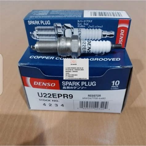 Jual busi Denso U20EPR9 busi Denso beat VARIO Supra 125 blade Revo ...