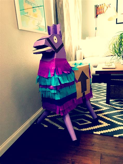 How To Make A Fortnite Llama Pinata Diwhylife