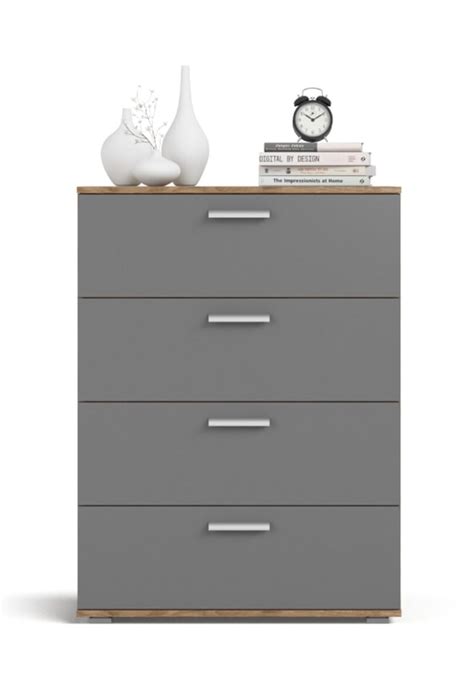 Комод LUX Серый графит, Крафт табачный купить на официальном сайте ...