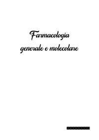 Farmacologia Generale E Molecolare Pt Docsity