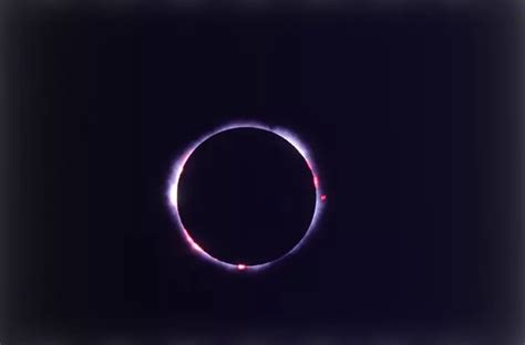 Incredible Image Shows What A Solar Eclipse Looks Like From Space Us
