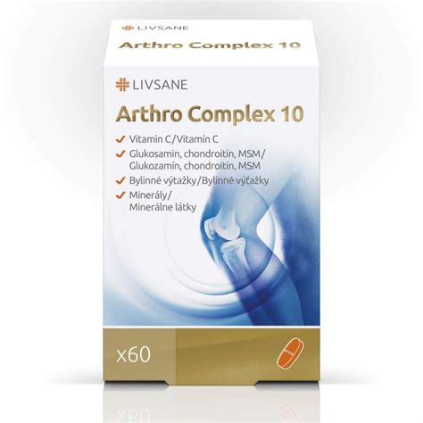 LIVSANE Arthro complex 10 60 tabliet - 3+1 - skladom | BENULEKAREN.sk