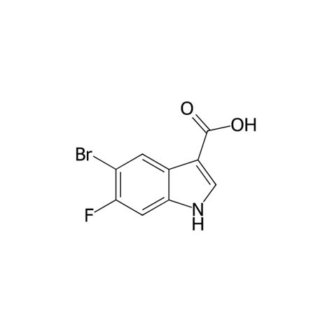 Synthonix Inc Synthons 5 Bromo 6 Fluoro 1H Indole 3 Carboxylic