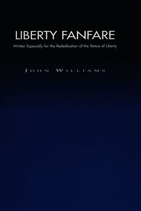 Liberty Fanfare By John Williams Concert Band Sheet Music Sheet