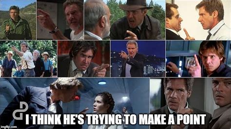 Harrison Ford: 10 Hilarious Memes Of Hollywood's Favorite Stoic