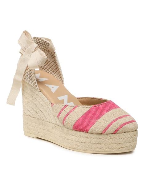 Manebi Espadrillas Wedge Espadrilles G Wv Beige Modivo It