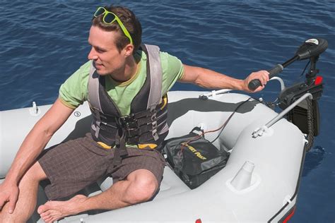 Intex Trolling Motor For Intex Inflatable Boats | Small Boater