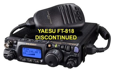 EI7GL A Diary Of Amateur Radio Activity Yaesu FT 818 Radio