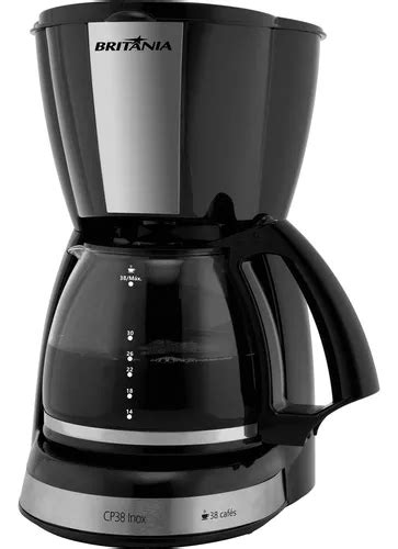 Cafeteira Cp Inox X Caras Preto Brit Nia V