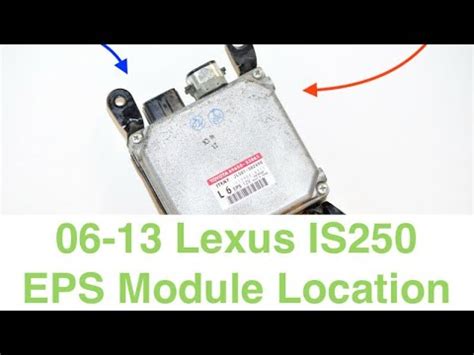 06 13 Lexus IS250 IS350 Chassis Power Steering Control Box Computer