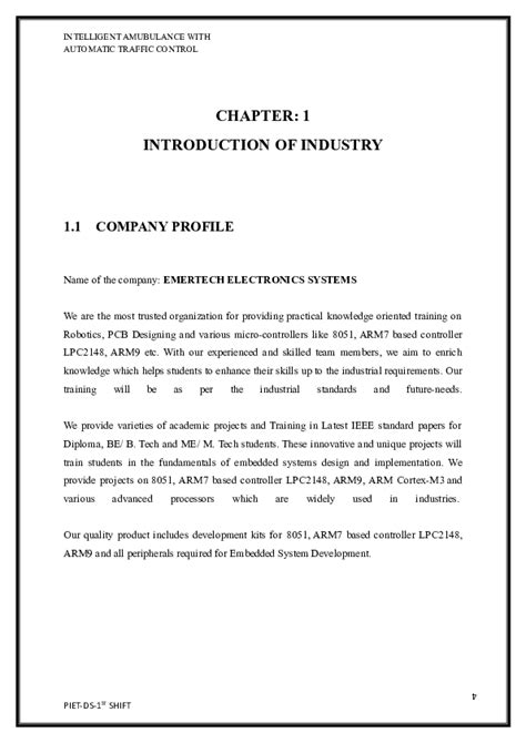 Doc Chapter 1 Introduction Of Industry Gohil Kamal