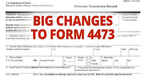 4473: Stay On Top of Changes | Gun Talk News