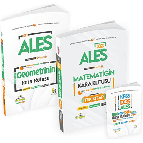 Nformal Yay Nlar Ales Matematik Tek K Tap Ve Kitab