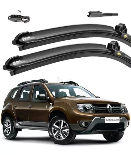 Plumas Limpiaparabrisas Valeo Renault Duster 2018 2019 2020 Meses Sin