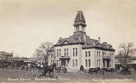 History Of Hamilton Hamilton Tx