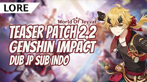 Pv Teaser Genshin Impact Patch Tartaglia Si Pembantai Dub