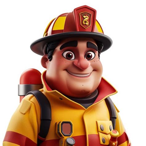 Premium Photo A Lego Fireman With A Firefighter Uniform On