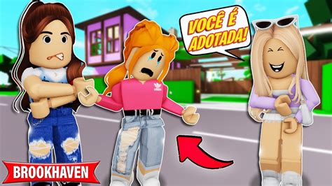 A MENINA ADOTADA ERA HUMILHADA PELA PATRICINHA Roblox Historinhas No