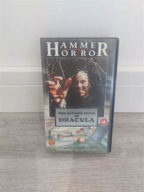 HAMMER HORROR THE Satanic Rites Of Dracula VHS Classic Horror Film