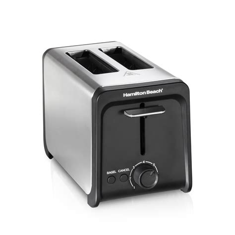 Hamilton Beach 2 Slice Toaster With Wide Slots Bagel Function Toast