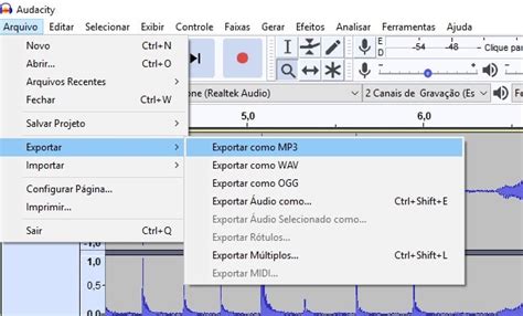 Como usar o Audacity tutorial simples para editar áudios