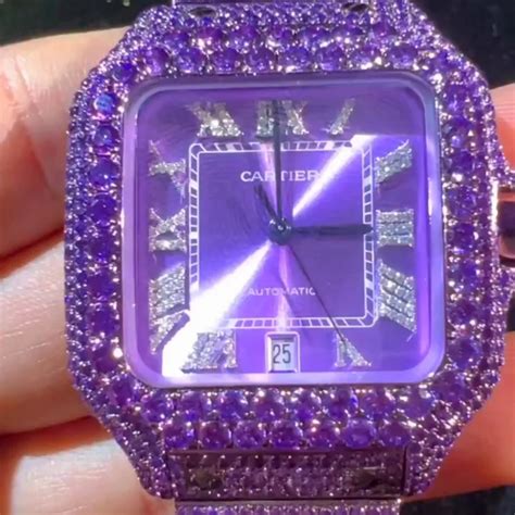 High Quality Def Lab Moissanite Diamond Watch Colorless Diamond Hip Hop