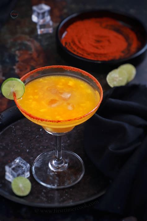 Virgin Mango Chili Margarita For Summer Party First Timer Cook