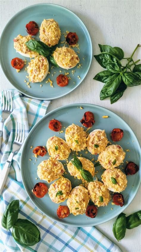 Huevos Rellenos De Bonito Y Piquillos Cocinando Con Neus