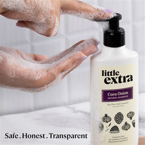 Coco Onion Natural Shampoo to Control Hair Fall - Little Extra