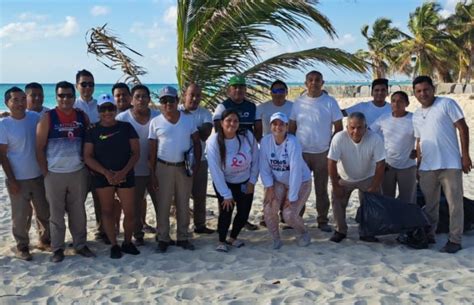 Exitosa Jornada De Limpieza En Costa Mujeres Deportes Quintana Roo