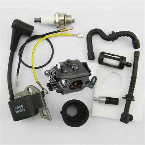 Ignition Coil Walbro Carburetor Air Fuel Filter For Stihl Ms