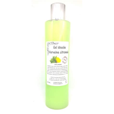 Savonnerie Au Bain Douche Gel Douche Arome Verveine Citronnee