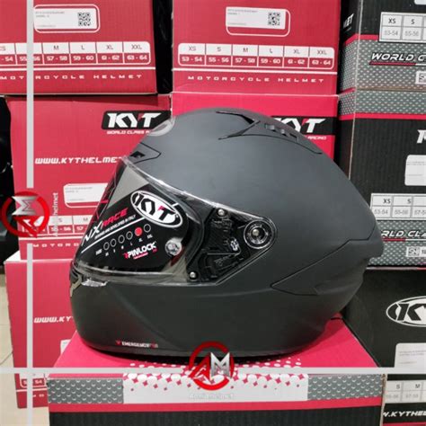 Jual HELM KYT NX RACE SOLID PLAIN BLACK MATT DOFF KYT HELM NXRACE POLOS