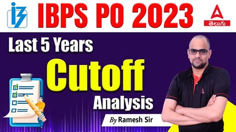 Ibps Po Last Years Cut Off Analysis Adda Telugu Youtube