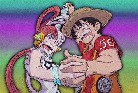 Uta X Luffy by El-Nenis12 on DeviantArt