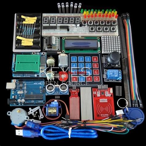 Kit De Iniciaci N Para Arduino Uno R3 Motor Paso A Paso Alambre De