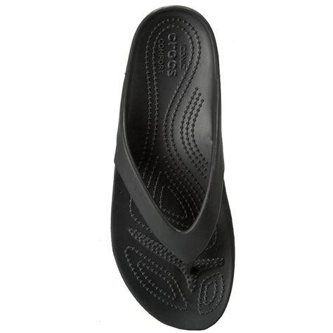 Zehentrenner Crocs Kadee II Flip W 202492 Black Eschuhe De