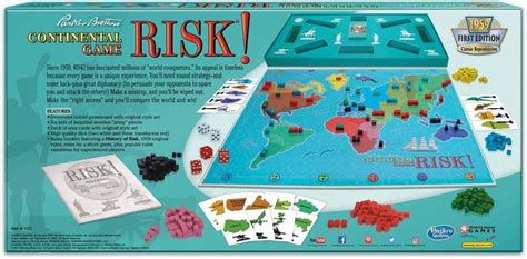 Risk! 1959 Continental Game - Endeavours ThinkPlay