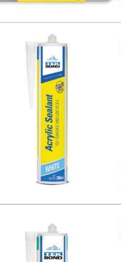 Tekbond Acrylic Silicone Sealant Tube At Rs In Ahmednagar Id