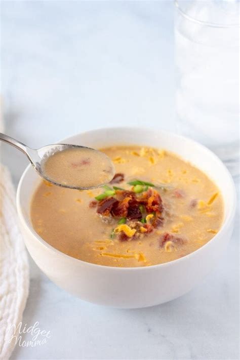 Chicken Bacon Ranch Soup Instant Pot Recipe • MidgetMomma