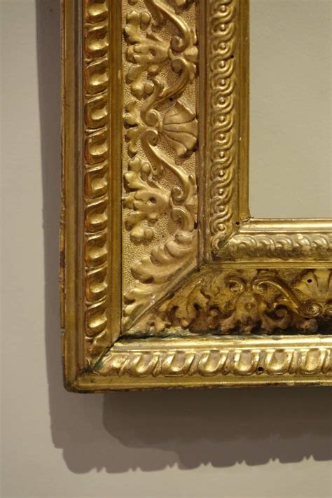 Renaissance Style Wood Carved And Giltded Frame Italy Circa 1830 At