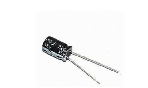 100 uF- 200 uF ELE CAP 220/35V 8X12-8000 Hours Glan Electrolytic ...