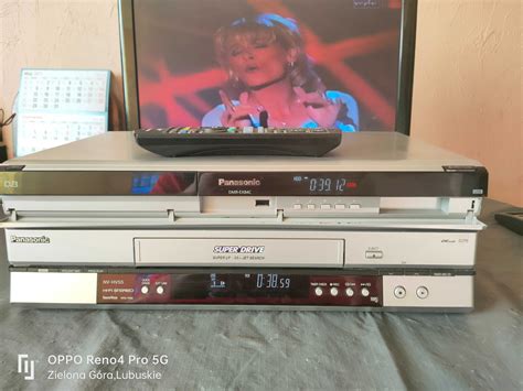 Panasonic VHS Na DVD Nagrywarka DVD EX84C HDMI Magnetowid VHS HV55