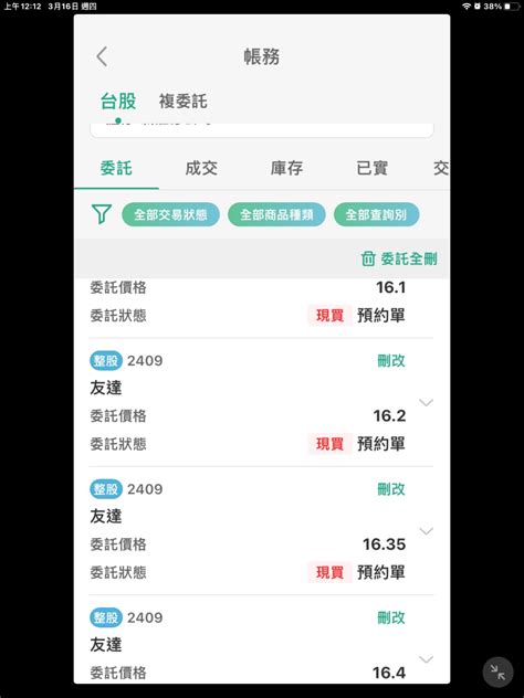 2409 友達 1845全清光了後來想想｜cmoney 股市爆料同學會